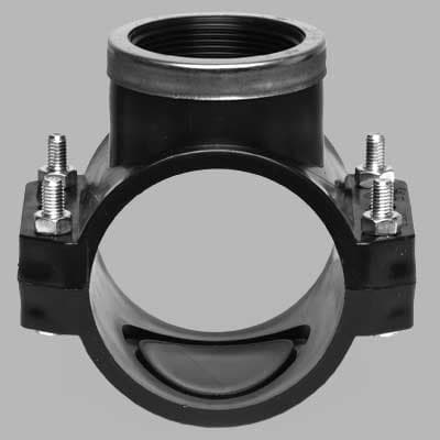Presa Staffa con Rinforzo e Guarnizione Piatta Bulloni INOX PN 10 63 x ½ - 2