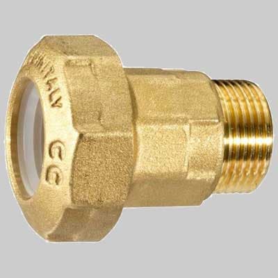 Raccordo Dritto Maschio PE Anello Resina 32 x 1 Cg Cavalletto - 2