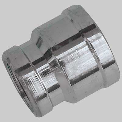 Manicotto Ridotto Femmina Ottone Cromato 1 x ¾ Made in Italy - 2