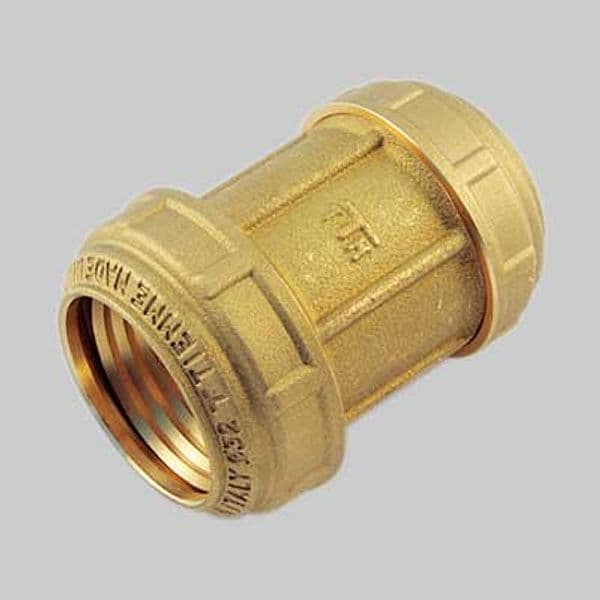 Raccordo Diritto Doppio PN 25 Cobraring 32 x 32 Tiemme - 2