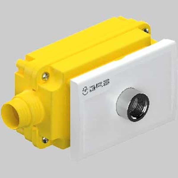 Scatola Gas da Incasso Rk con Raccordo in Uscita Firebag Teco DN 15 - 2
