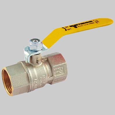 Valvola Sfera Gas F Leva Acciaio ½ MOP5 Tiemme - 2