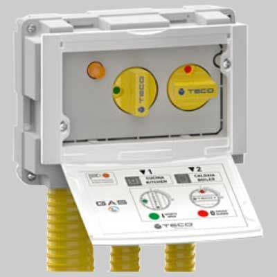 Cassetta Collettore Gas K7 1 x ¾ Teco - 2