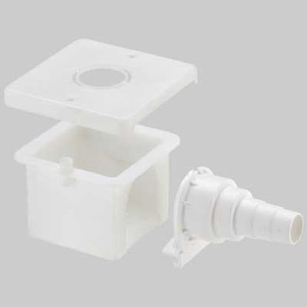 Scatola ad Incasso per Gomiti Flangiati 90 x 90 F.i.v - 2