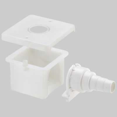 Scatola ad Incasso per Gomiti Flangiati 90 x 90 F.i.v - 2