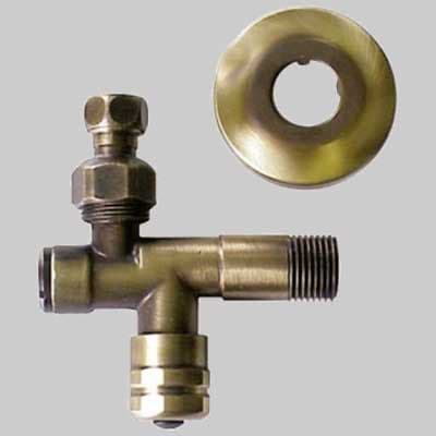 Rubinetto Filtro a Snodo Bronzato ½ x 10 Porta & Bini - 2