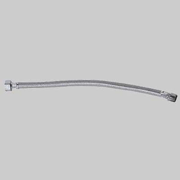 Tubo Flessibile in Acciaio Gigante F 1/2 x F 1/2 Cm 40 Made in Italy