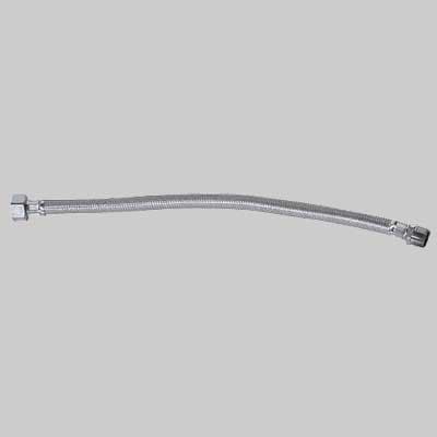 Tubo Flessibile in Acciaio Gigante F ½ x F ½ Cm 30 Made in Italy - 2