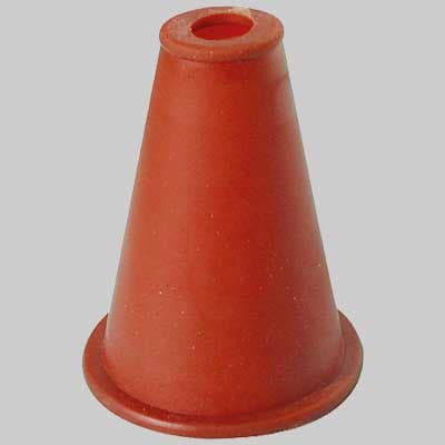Cono in Gomma Trasparente per WC Made in Italy - 2