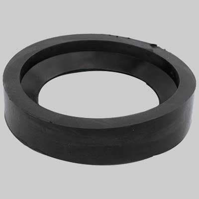 Guarnizione Sotto Vaso Nera per Curva WC Dm 110 Esterno Made in Italy - 2