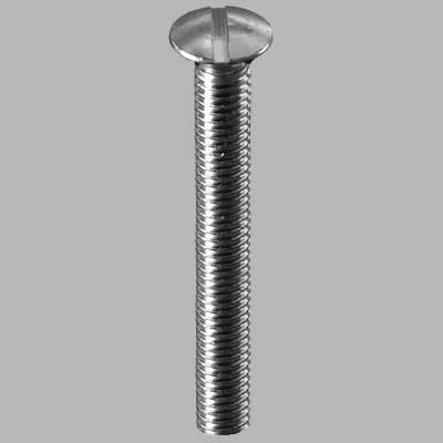 Vite in Ottone per Anello INOX Made in Italy Mm 30 Cromata 10 Pezzi - 2