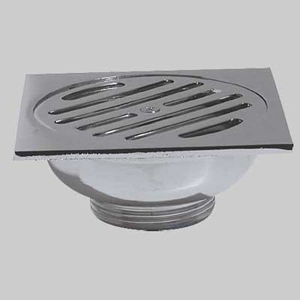 Pozzetto Sifoide Scarico Centrale 11/4 100 x 100 per Pavimento Made in - 2