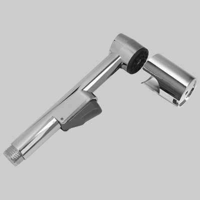 Doccetta a Pulsante con Supporto Cromo Made in Italy - 2