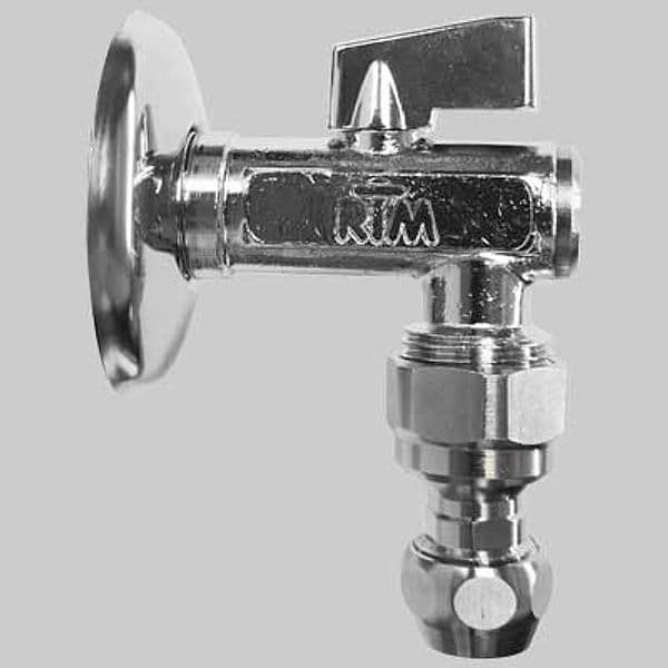 Rubinetto Filtro Sottolavabo R12 a Sfera con Snodo 1/2 x 10 C Rosetta Rtm - 2