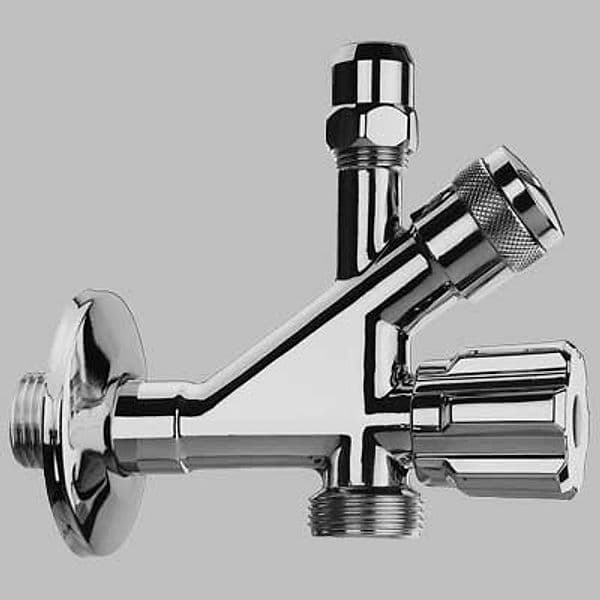 Rubinetto Combinato Sottolavabo e Lavatrice con Filtro Ø 10 3/4 x 1/2 Va - 2