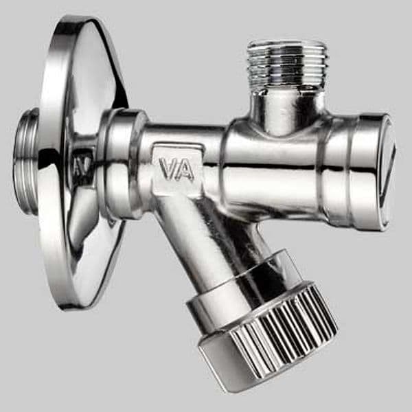 Rubinetto Filtro Sottolavabo a Vitone 3/8 x 1/2 C Rosetta Va Albertoni - 2