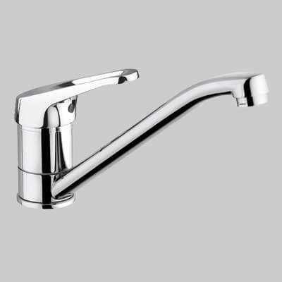 Monocomando Lavello Cucina M1 Canna Bassa Girevole Cromo Mamoli - 2