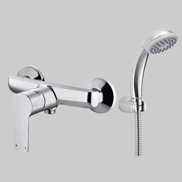 Rubinetto Miscelatore Doccia Esterno Serie 3000 Dm 35 Cromo Cardinale - 2