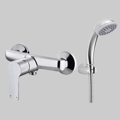 Rubinetto Miscelatore Doccia Esterno Serie 3000 Dm 35 Cromo Cardinale - 2