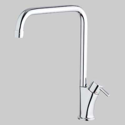 Monocomando Lavello Cucina Banana Slim Canna Alta Girevole Cromo Mamoli - 2