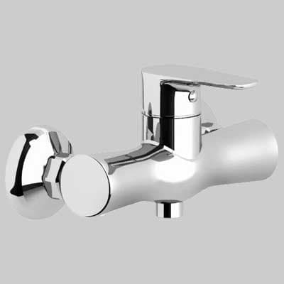 Rubinetto Miscelatore Doccia Esterno Ecostyle Cromo Ponsi - 2