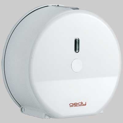 Distributore di Carta a Rotoli Mini ABS Bianco Gedy - 2