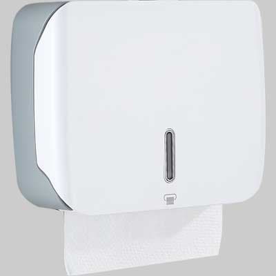 Distributore Porta Salviette Piegate ABS Bianco Cardinale - 2