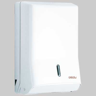 Distributore Salviette di Carta ABS Bianco Gedy - 2
