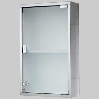 Armadietto Joker con Serratura Acciaio INOX Vetro Gedy - 2
