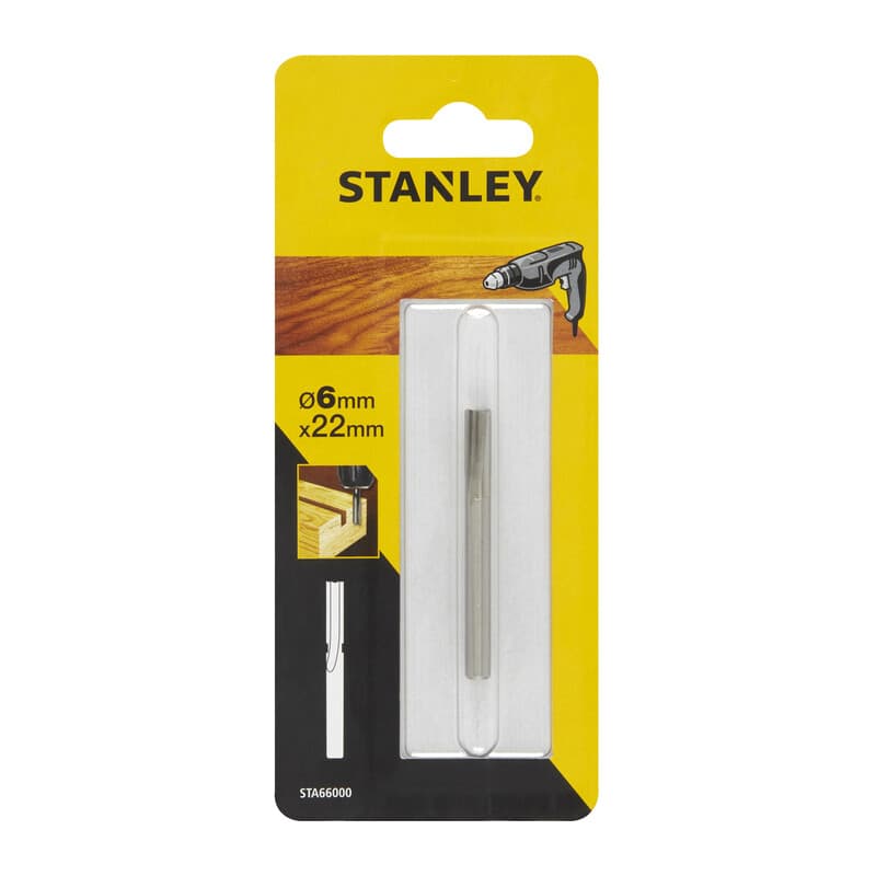 Piranha Stanley STA66000 X66000 Fresa Scanalature Dritte MM.6 - 2
