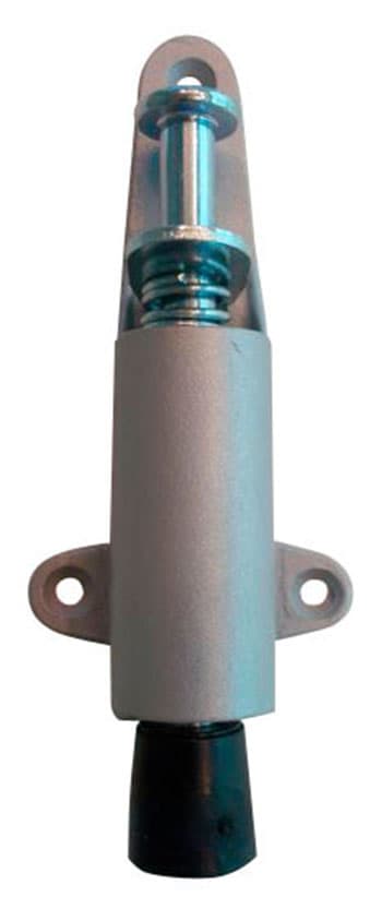 Fermaporta a Pedale 145 Nichel H 120 mm 12 Pezzi - 2