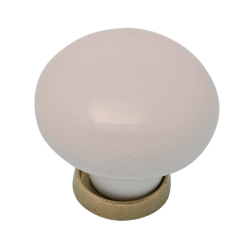 Pomolo Porcellana Tondo con Base F 3 31 x 26 mm** 25 Pezzi – Idroweb