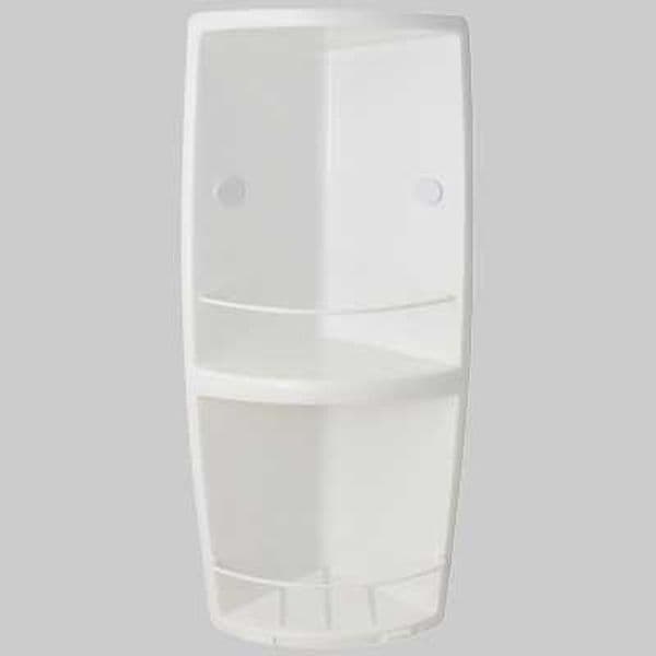 Angoliera Doccia Mini Airone Bianca Saniplast - 2