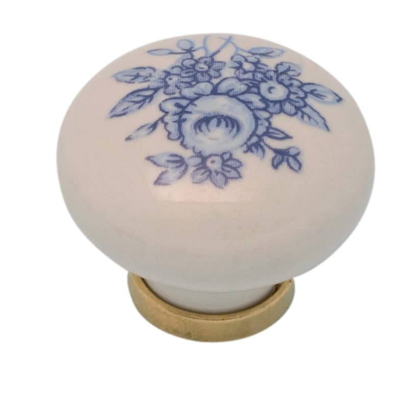 Pomolo Porcellana Tondo con Base F 8 31 x 26 mm** 25 Pezzi – Idroweb