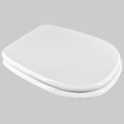 Copriwater Sedile WC MDF Poliesterato M150 Bianco Seba - 2