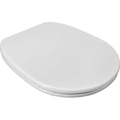 Copriwater Sedile WC Termoindurente T164 Bianco Soft Close Seba - 2