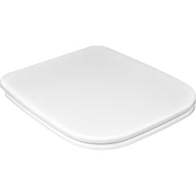 Copriwater Sedile WC Termoindurente T160 Bianco Soft Close Seba - 2