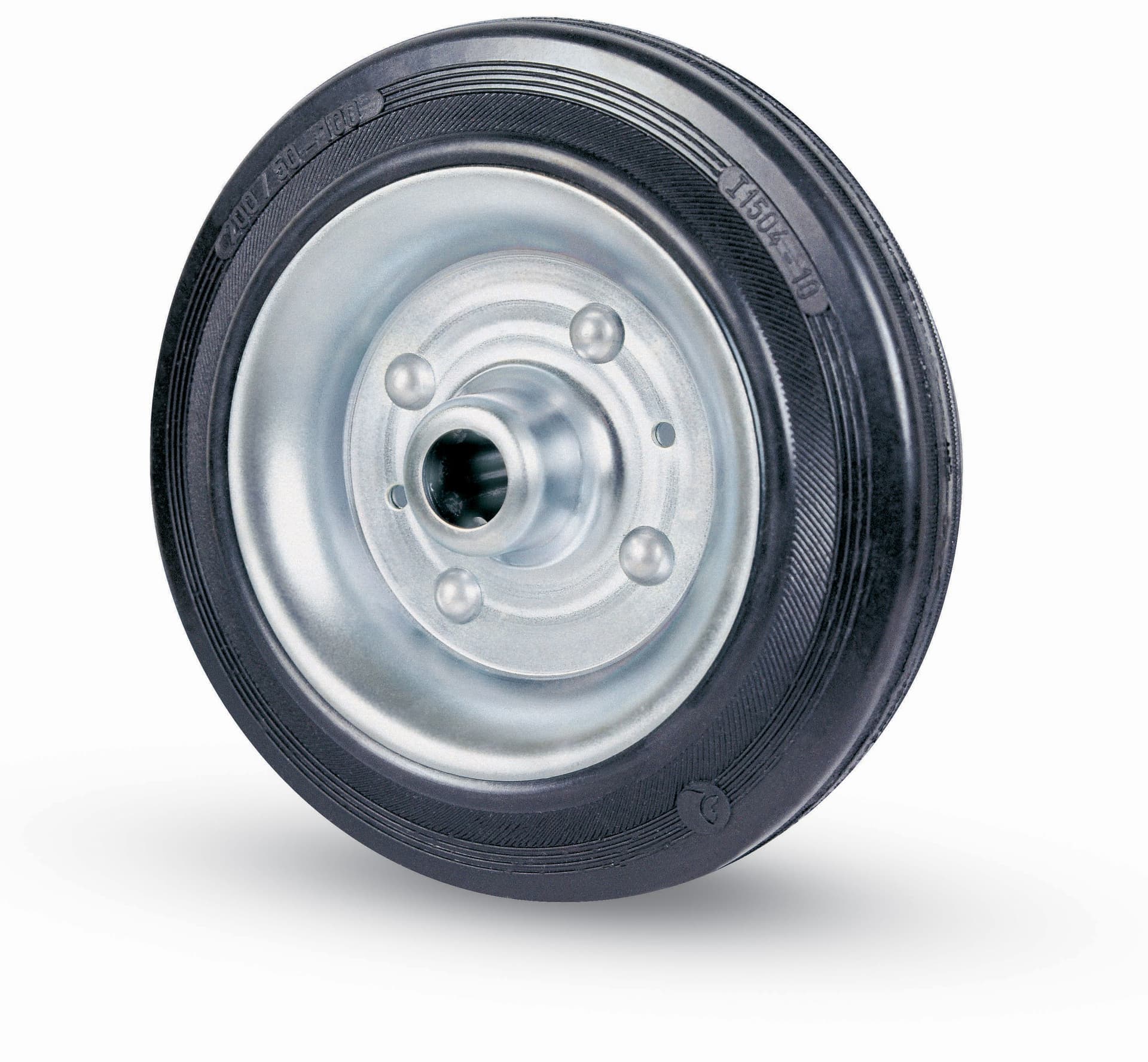 Ruota Industriale Ø 100 mm Gomma 112 con Cuscinet Avo - 2