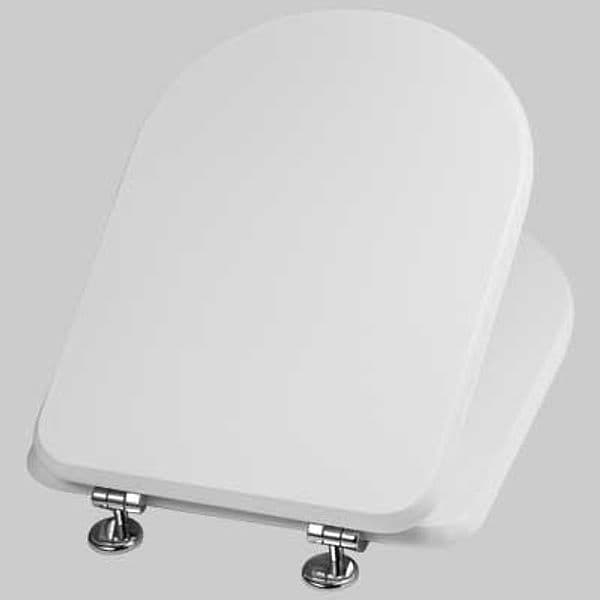 Copriwater Sedile WC MDF Laccato L108 Bianco Savinidue - 2