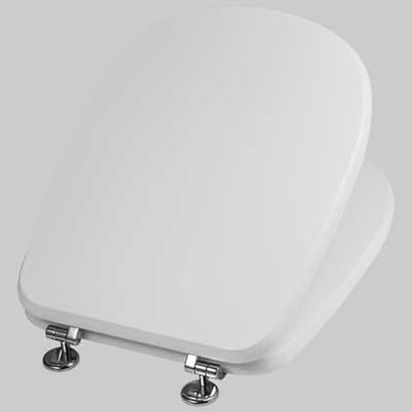 Copriwater Sedile WC MDF Laccato L100 Bianco Savinidue - 2