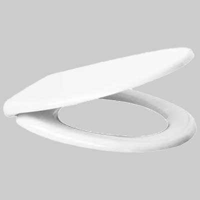 Copriwater Sedile WC Termoindurente Universale Sgancio Rapido Bianco - 2