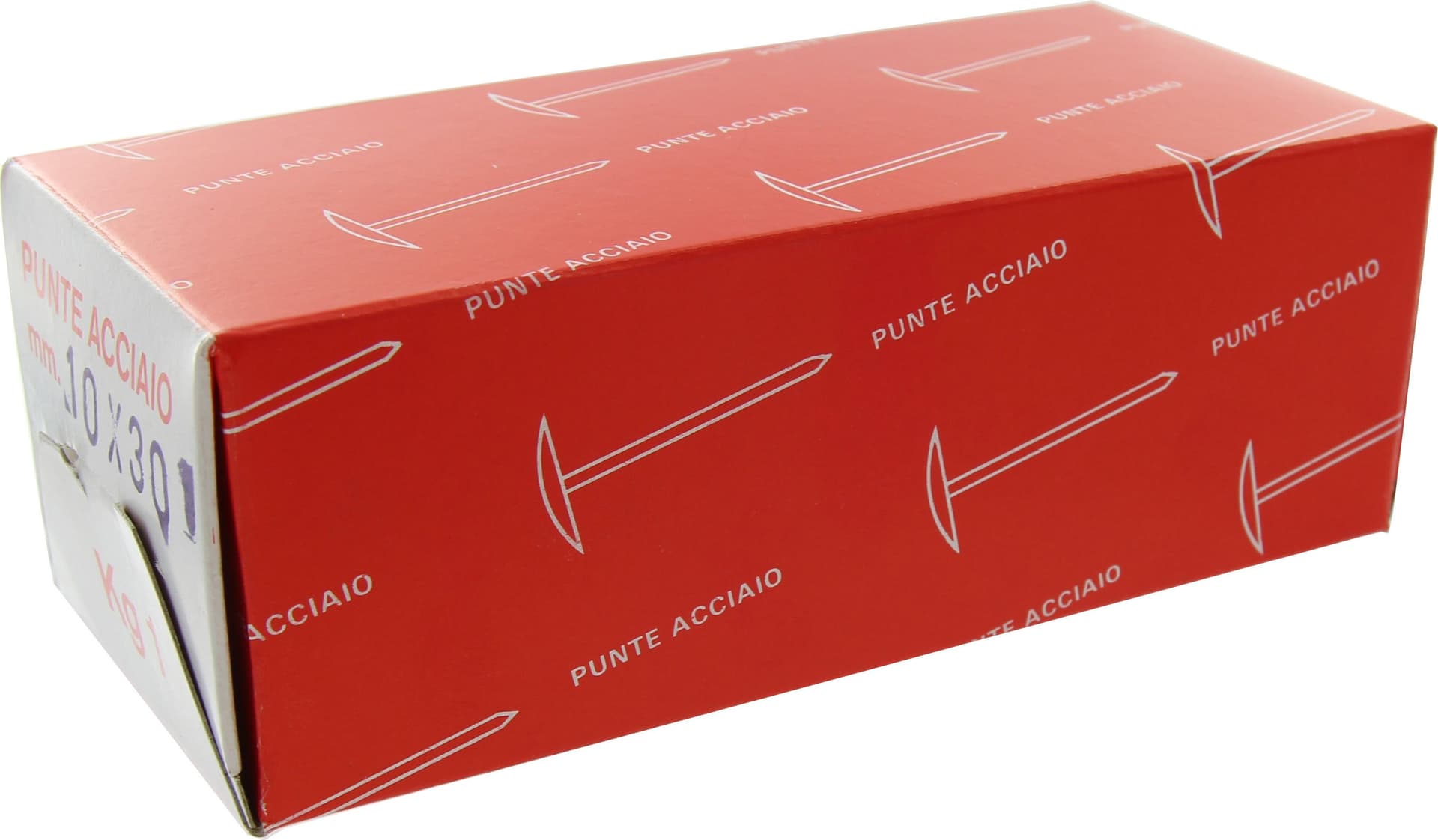 Chiodi Testa Gruppino Acciaio 10 x 30 da KG.1 Cbd di Borghetti 1 kg - 2