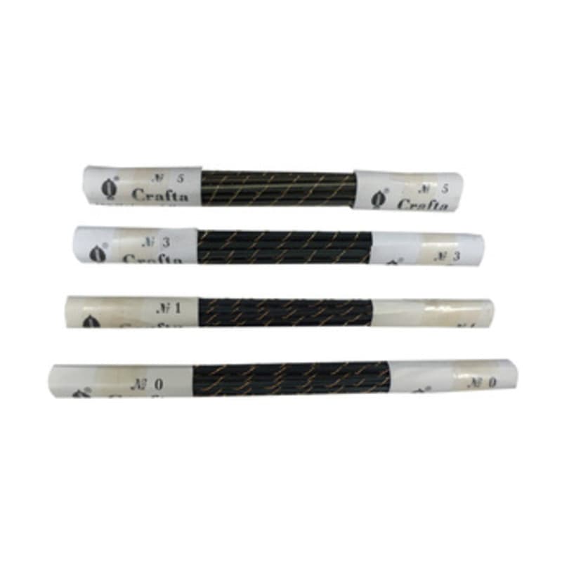 Conf 12 Lame per Traforo 130 mm Misura 5* Haunstetter Josef 12 Confezione - 2
