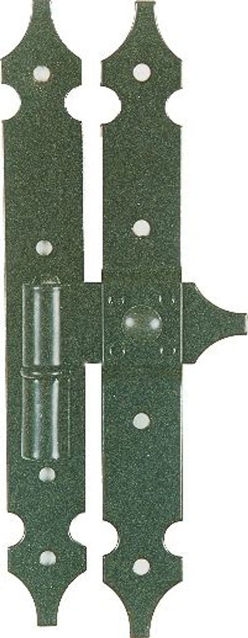Cerniera Ferro Polimeriz 6324 a Battente 25 cm 4 Pezzi - 2