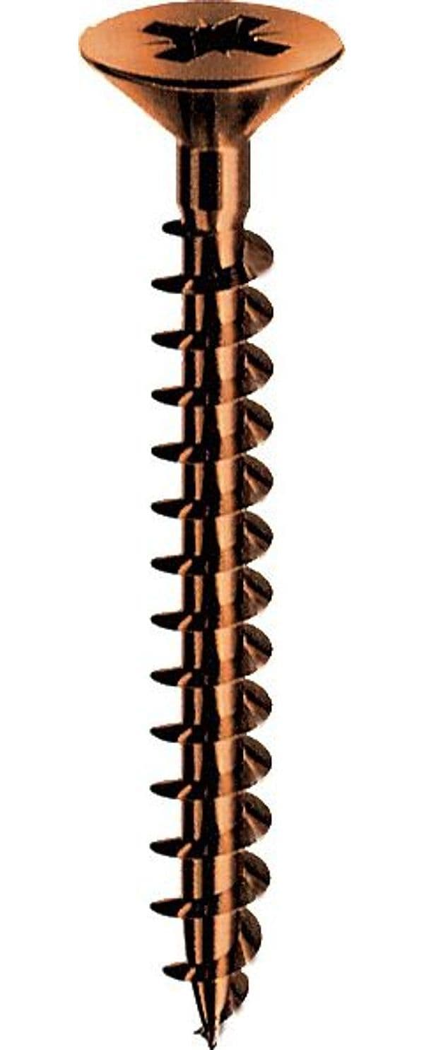 Vite Truciolare TSP 5 x 50 mm Bronzata Panelvit 200 Pezzi - 2