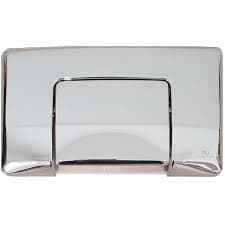 Placca di Comando Diamante Mono Tasto Cromata Oliver International - 2