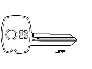 Chiavi Ymos per Auto Gm Opel YM20 Silca 5 Pezzi - 2
