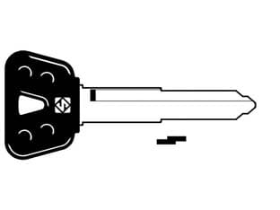 Chiavi Auto Yamaha YH35BP Silca 5 Pezzi - 2