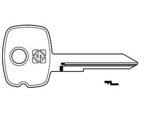 Chiavi Ymos per Auto Gm Opel YM21 Silca 5 Pezzi - 2