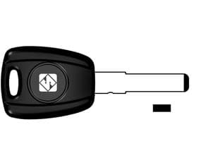 Chiavi Auto Look Alike Porta Transponder SIP22TE Silca - 2